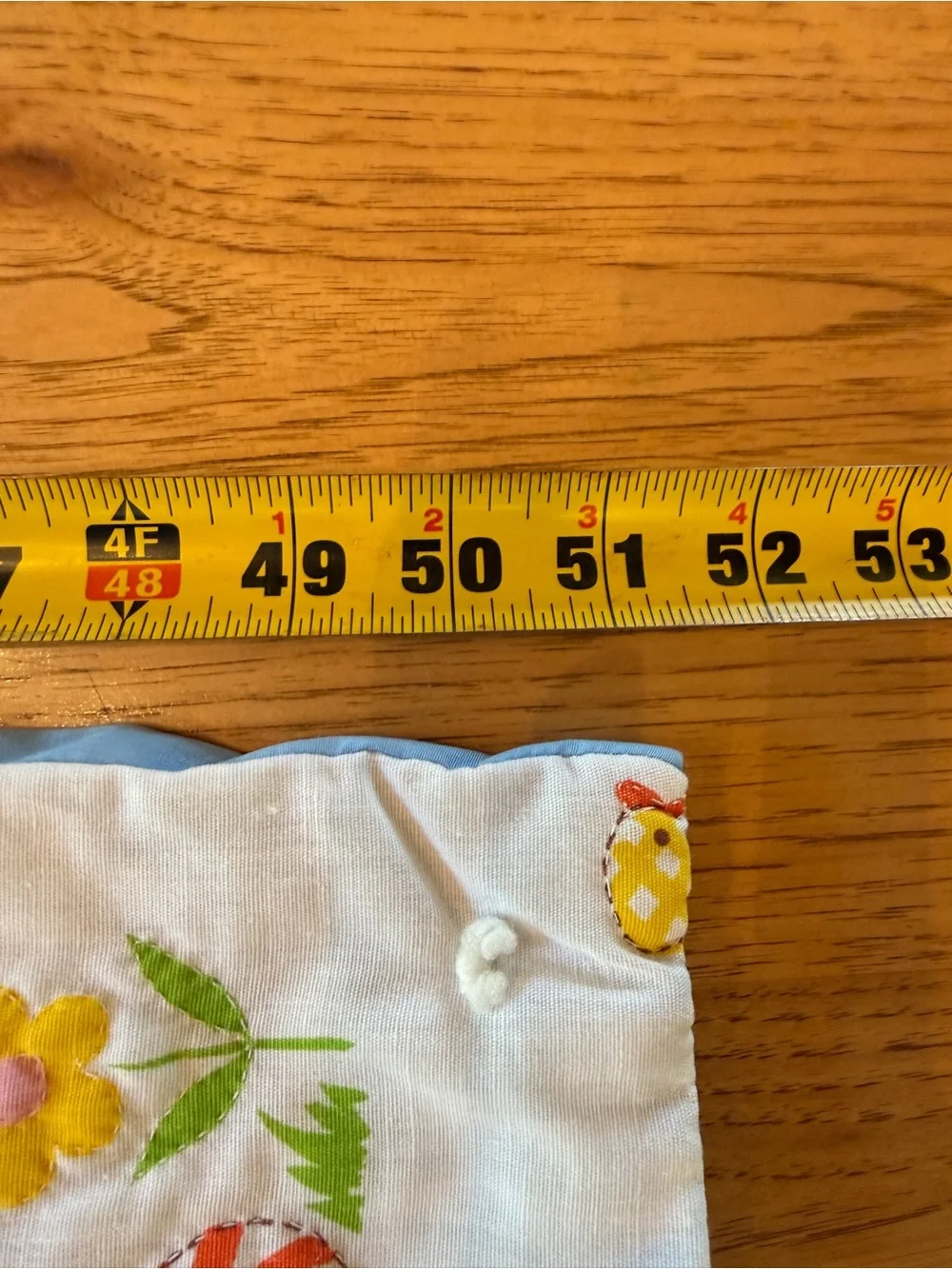 Vintage 90’s Baby Blanket, Quilted Animals And Toys 41x51